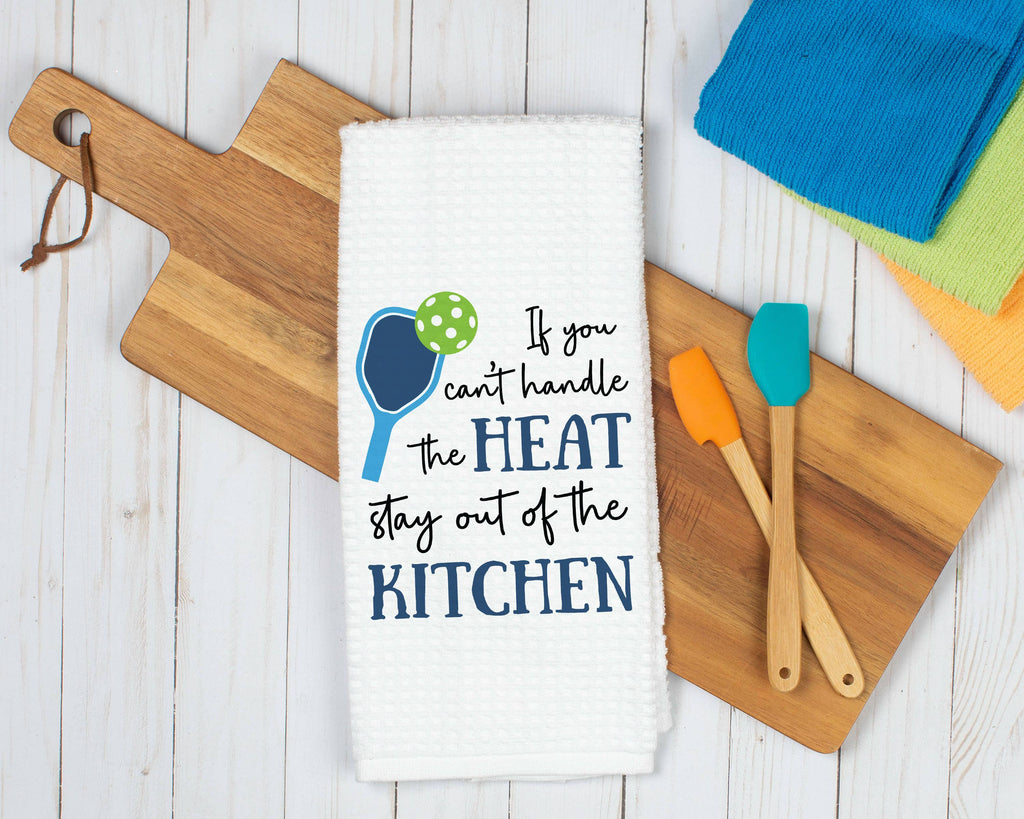 Pickleball Kitchen Towel - Can't Handle the Heat