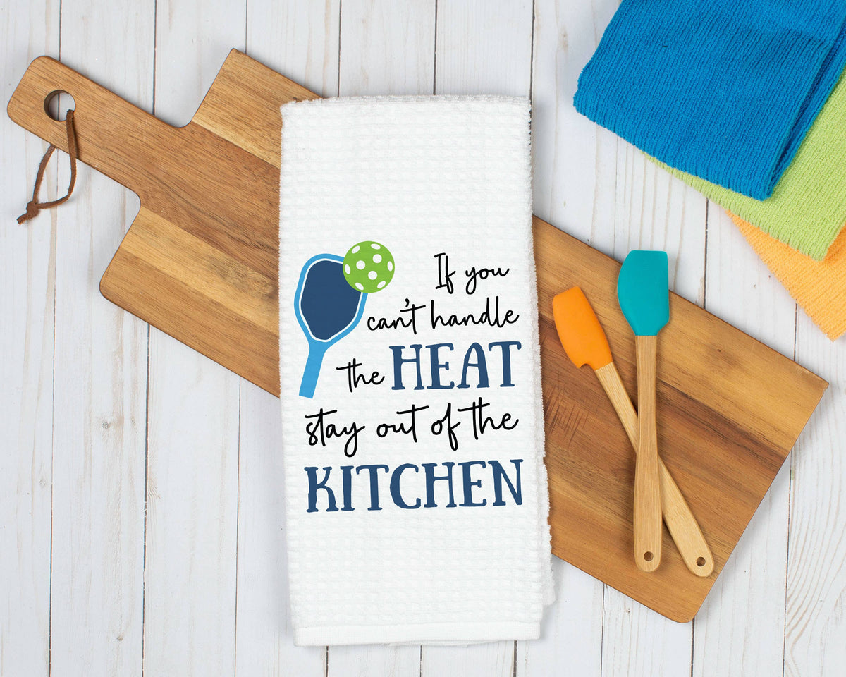 Pickleball - Stay out of my Kitchen! Swedish dishcloth