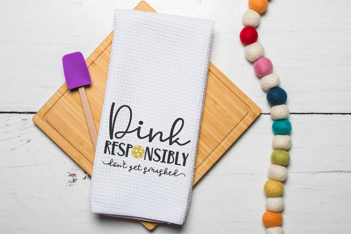 Pickleball - Stay out of my Kitchen! Swedish dishcloth