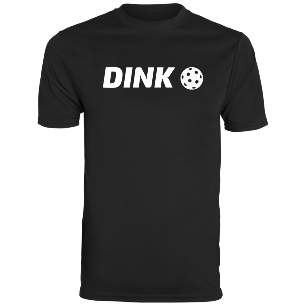 Men's Pickleball T-Shirt (Performance) - DINK - Black