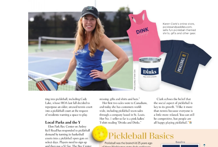 Pickles and Paddles featured in Ballantyne Magazine!