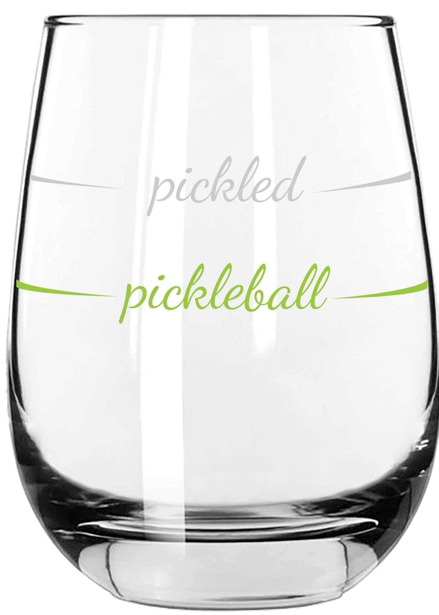 Pickleball Wine Glass - 