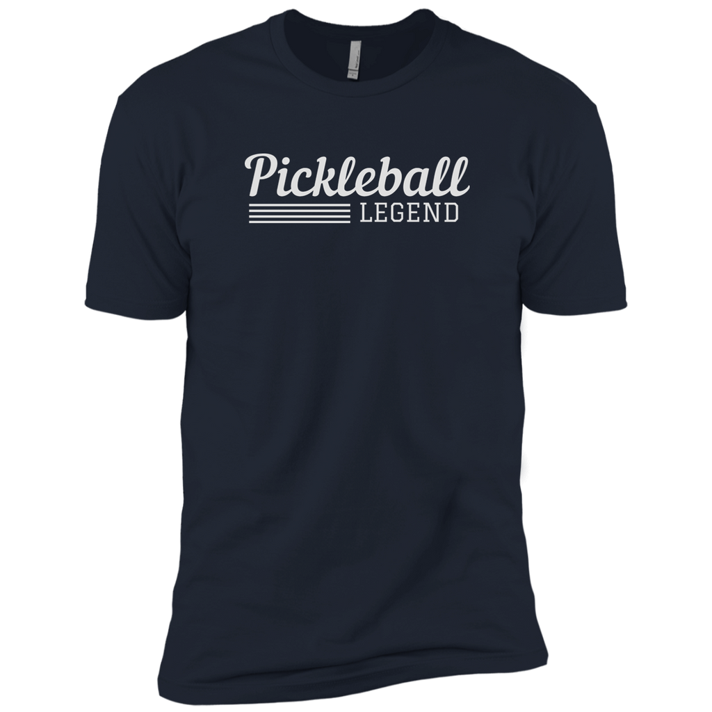 Boys Pickleball T-Shirt (Cotton) - Pickleball Legend - Navy