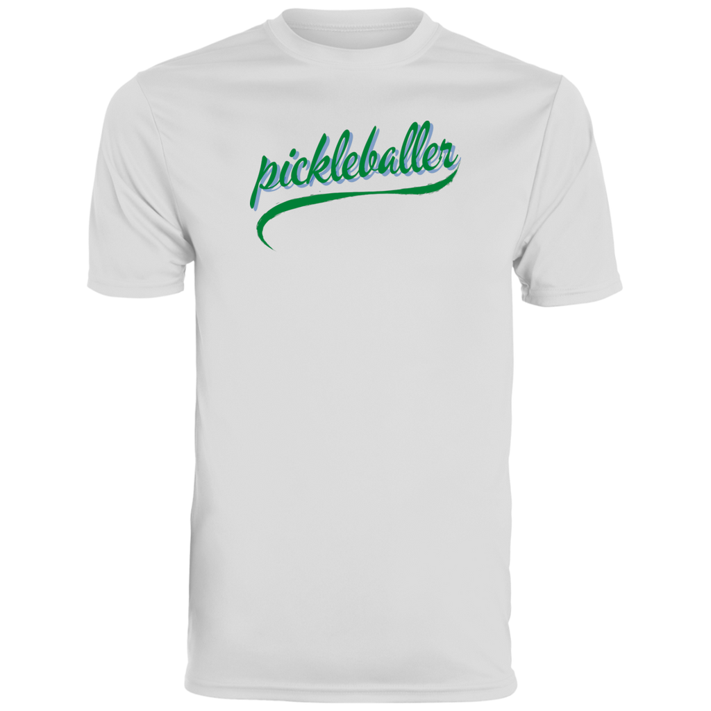 Youth Pickleball T-Shirt - Performance -  Pickleballer - White 